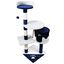 Nobleza - Árbol Rascador para Gatos Medidas: 60 * 56.5 * 111.5 cm, Color：Blanco/Azul, , large indicador imagen numero 2