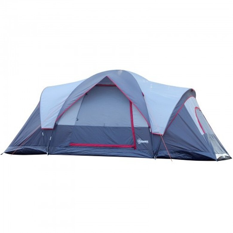 Tienda de camping grande con bolsa de Transporte color Gris, , large image number null