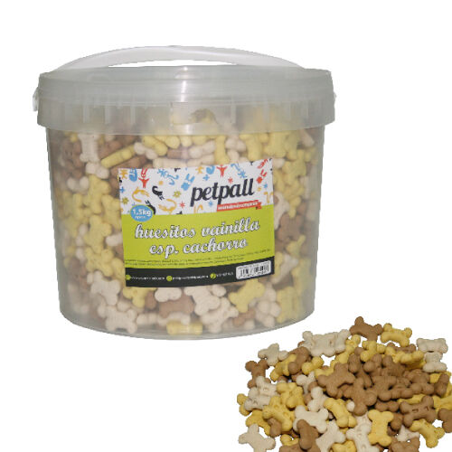 PETPALL LOVERS HUESITOS VAINILLA CACHORRO (BOLSA 500 GR APROX), , large Imagen numero 3