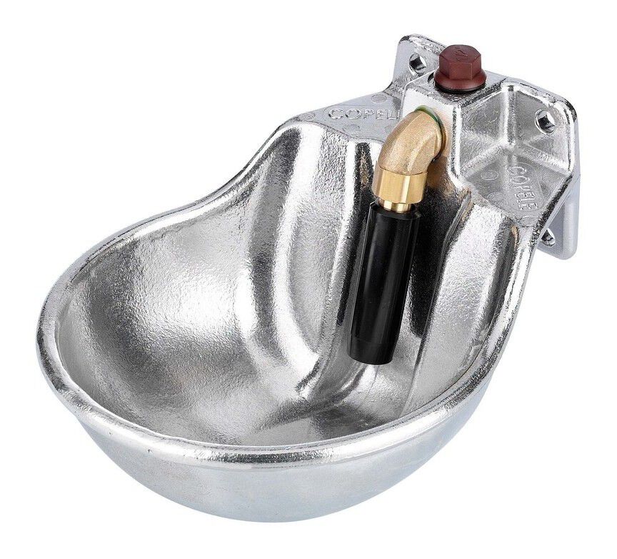 Bebedero para caballos B-4 Aluminio Pulido | Equipamiento para el caballo | Producto de Guarnicioner&iacute;a | Tradici&oacute;n artesana | Color Plateado | Los Nietos, , large Imagen numero 1