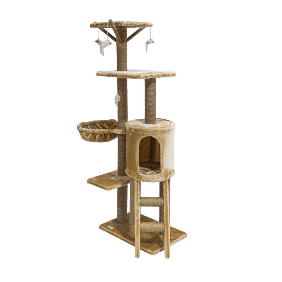 Freedog Rascador Curlcorner Beige para gatos thumbnail