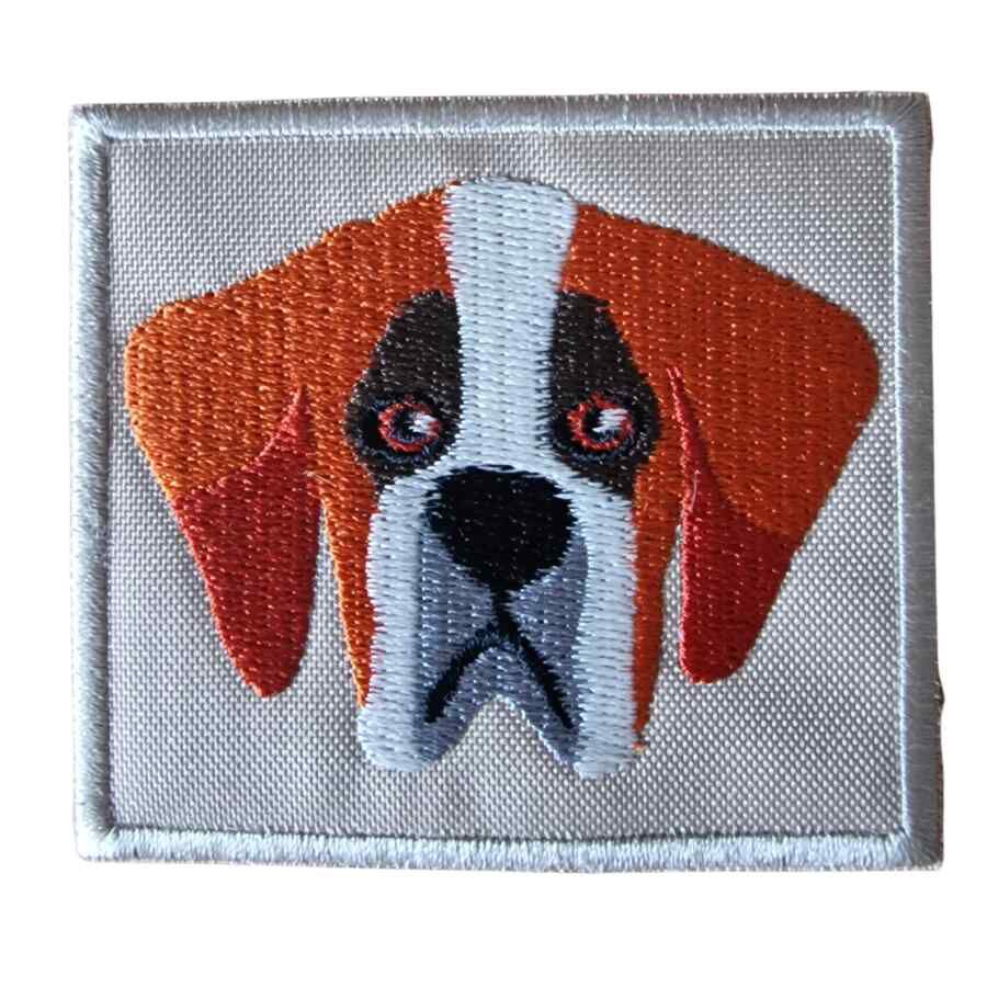 Individual parche perro san bernardo