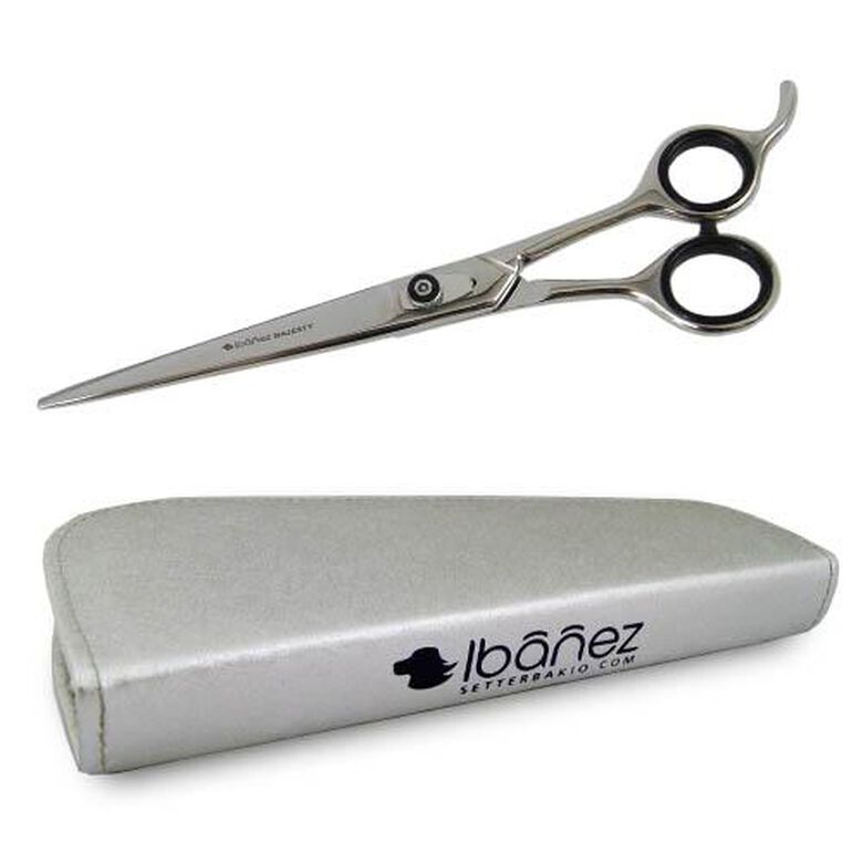 Ibañez Majesty tijera recta grande peluquería canina para perros y gatos thumbnail