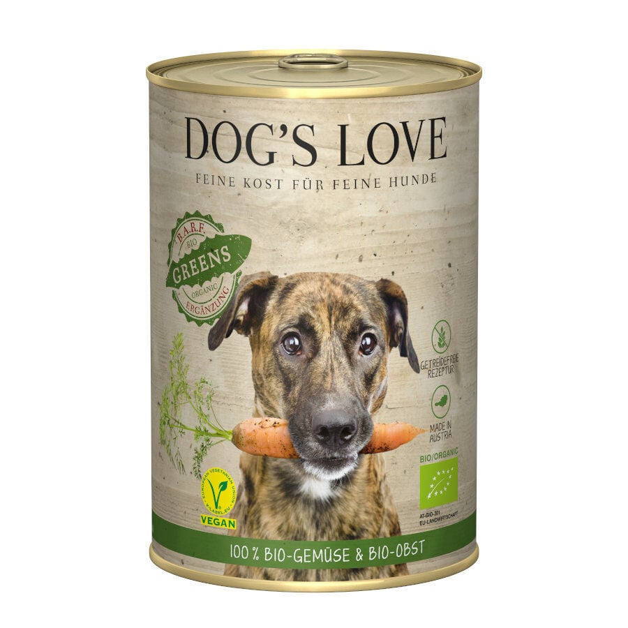 Dog&#039;s Love Adulto Bio Greens Vegan lata para perros thumbnail
