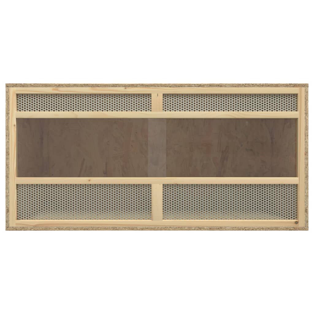 VidaXL Terrario de madera marrón para Reptiles thumbnail