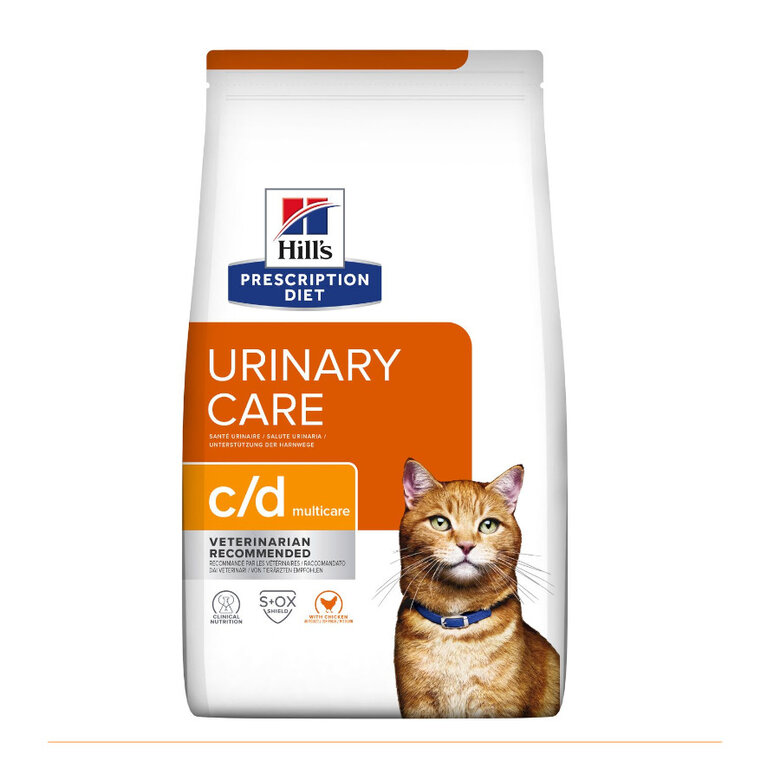 Hill's Prescription Diet Urinary Care c/d Pollo pienso para gatos, , large image number null