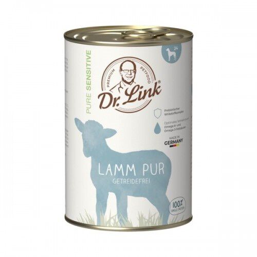 Dr. Link Pure Sensitive Lamm Pur Cordero Lata para perros, , large Imagen numero 1