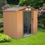 Caseta de jardín Outsunny para almacenaje color Caqui, , large indicador imagen numero 1
