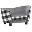 Sofá con estampado de cuadros para perros color Gris, , large indicador imagen numero 2