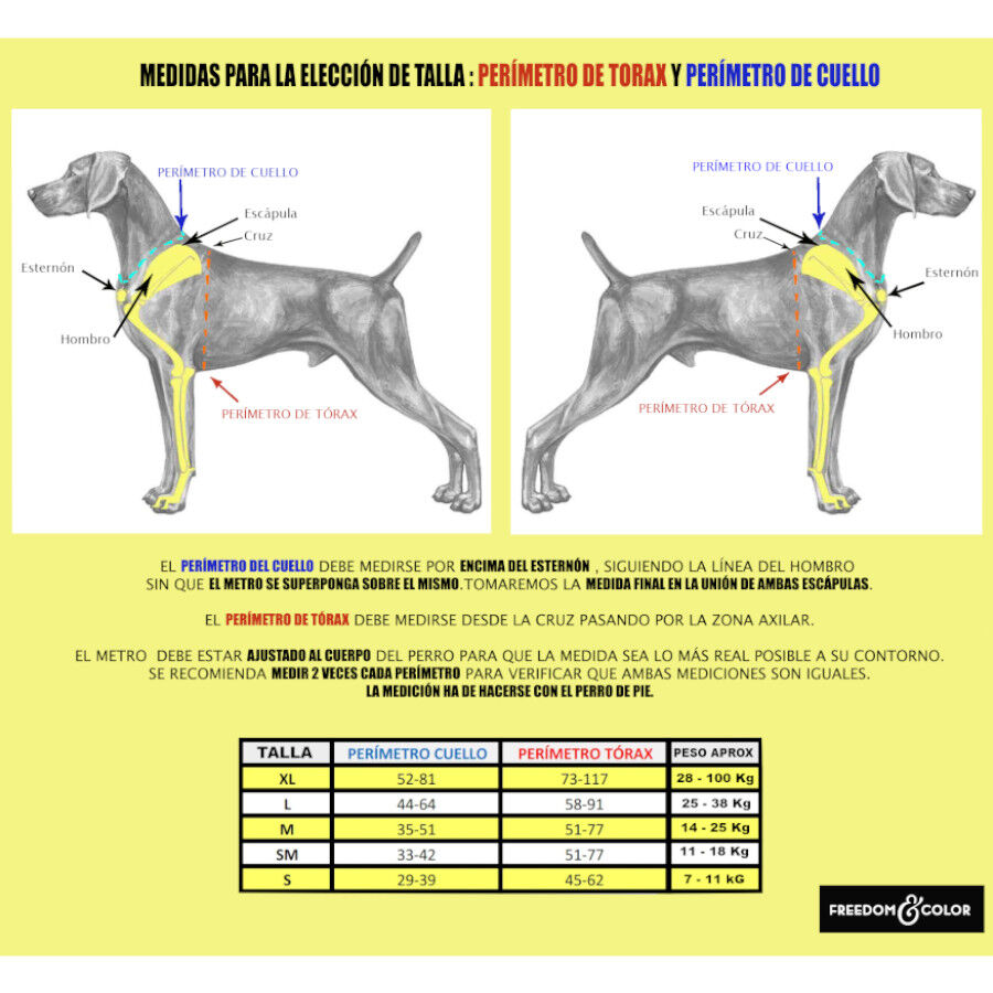 Freedom and Color Arn&eacute;s Anti-tirones Negro para perros, , large Imagen numero 4