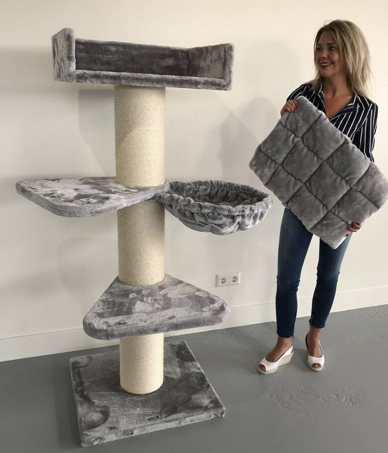 Rascador Royalty Plus Light Grey color Gris thumbnail