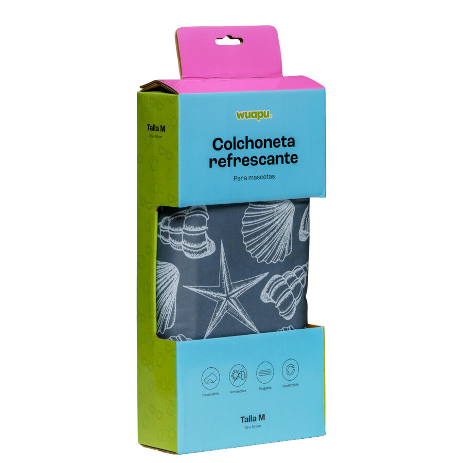 WUAPU COLCHON GEL REFRESH 90x50 INDICO, , large Imagen numero 4