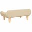 vidaXL Cama para perros de tela crema 70x40x24 cm, , large indicador imagen numero 4