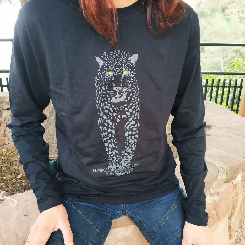 Camiseta unisex jaguar color Negro, , large image number null