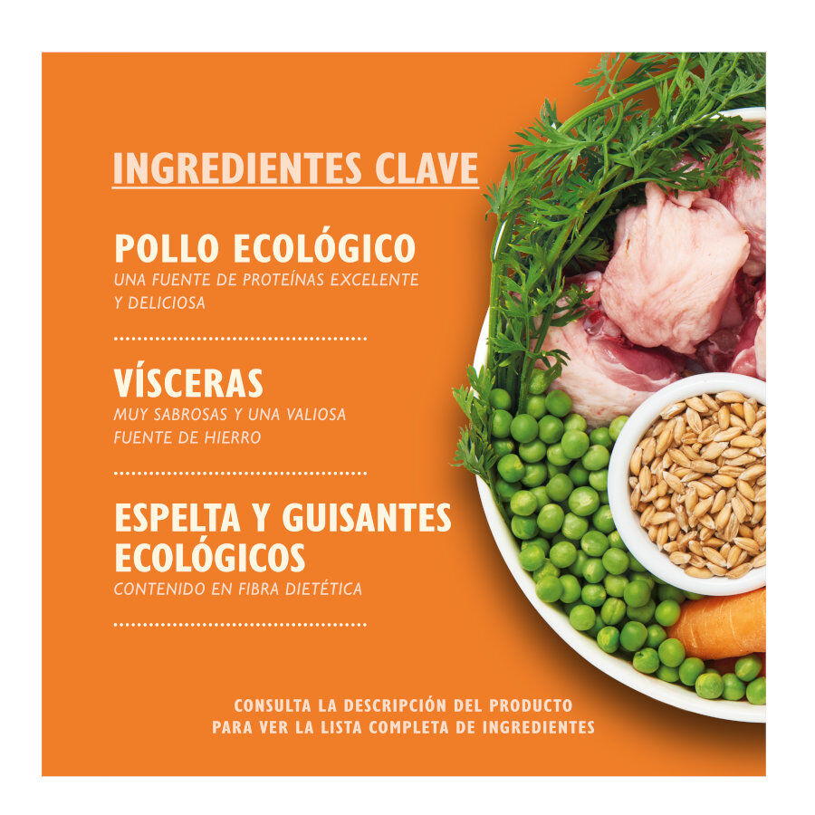 Lily&#039;s Kitchen Organic pollo tarrina para perros thumbnail