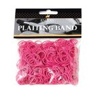 Gomas elásticas para trenzas de crin color Rosa, , large image number null