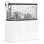 vidaXL Soporte para acuario madera de ingeniería blanco 101x41x58 cm, , large indicador imagen numero 4