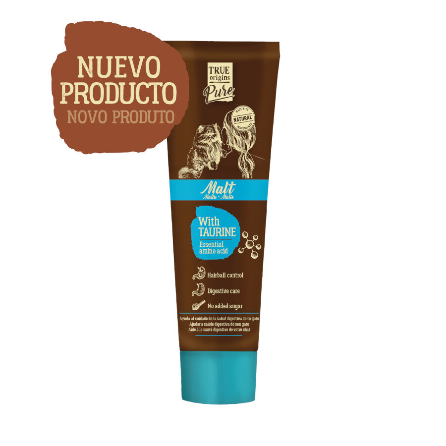 100 g True Origins Malta con Taurina para gatos, , large Imagen numero 2
