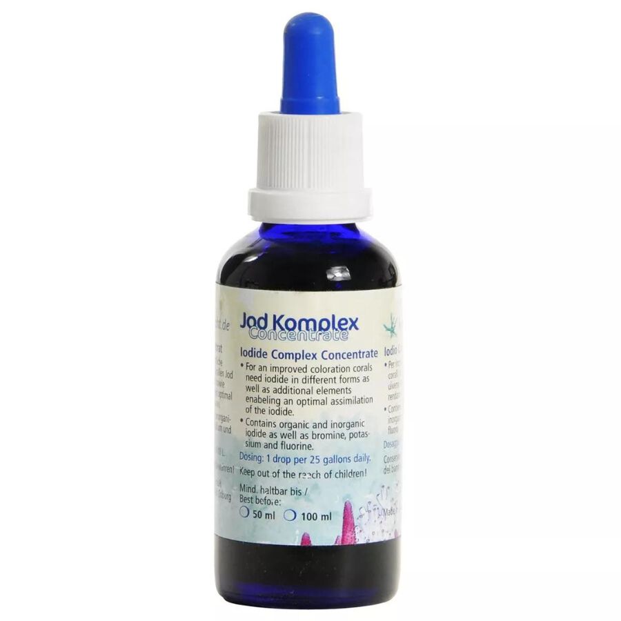 Zeovit Jod Komplex suplemento de bromo, potásio y flúor para acuarios