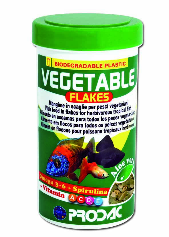 Prodac Vegetable Flakes Alimento para peces hervívoros thumbnail