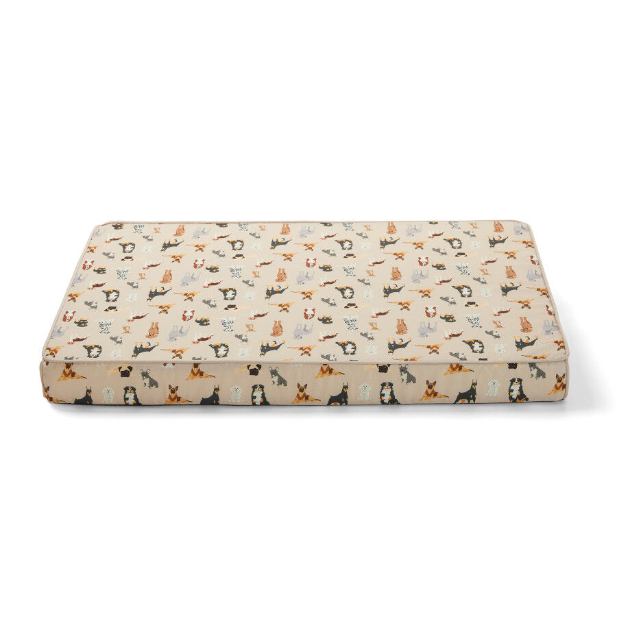 Leeby colch&oacute;n viscoel&aacute;stico estampado perros para perros, , large Imagen numero 5