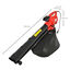 Outsunny 3 en 1 Aspirador Soplador y Triturador de Hojas Eléctrico Potencia 3000W Velocidad de 270 km/h con Bolsa Colectora 45L y 2 Ruedas 118x17x34 cm Negro, , large indicador imagen numero 3