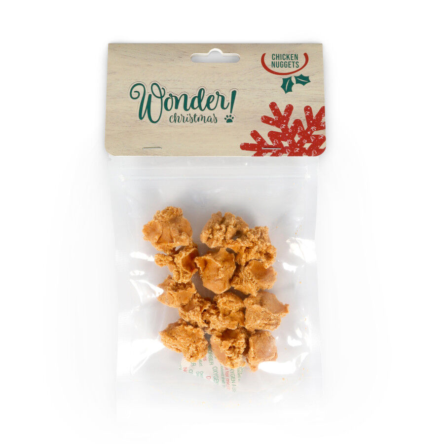 80 g Wonder Christmas Nuggets de Pollo Navide&ntilde;os para perros, , large Imagen numero 3