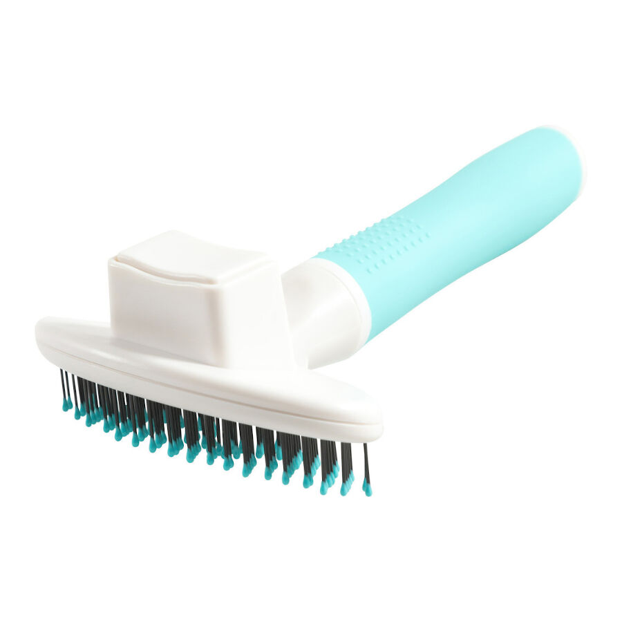 Zolux Anah Puppy Cepillo Suave Slicker Retr&aacute;ctil carda para perros, , large Imagen numero 2