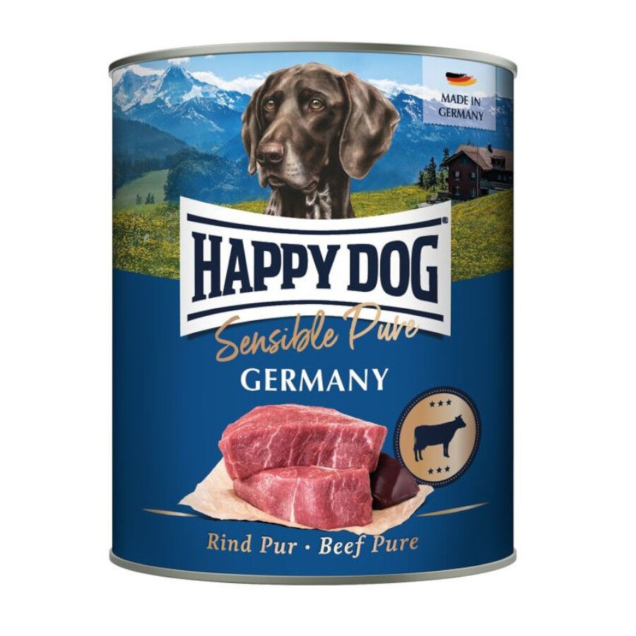 400 g Happy Dog Pure Ternera lata, , large Imagen numero 1