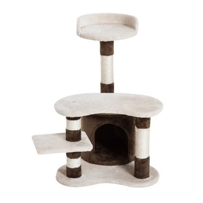 Rascador árbol centro de Juego PawHut color Beige/Marrón, , large image number null