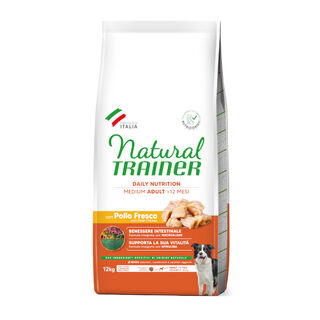Natural Trainer Adult Medium Pollo pienso para perros