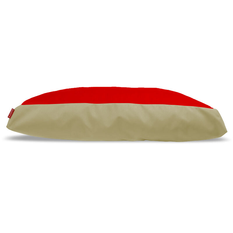 Gauty Cama para Perros y Gatos  Tela Impermeable - Beige y rojo, , large Imagen numero 1