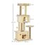 PawHut Árbol rascador para gatos Pawhut color Beige, , large indicador imagen numero 2