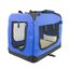 Transportín para mascotas | 57 cm x 38 cm x 44 cm | Plegable | Talla M | Soporta 10 kg | Azul | Balú | Mobiclinic, , large indicador imagen numero 2