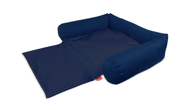 Gauty Cama para Perros y Gatos  Tela de sarga - Azul oscuro, , large Imagen numero 1