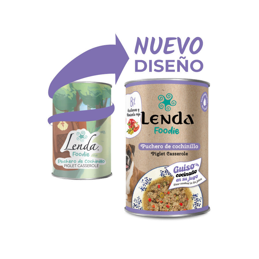 400 g Lenda Puchero de Cochinillo lata para perros, , large Imagen numero 2