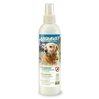 Repelente natural de insectos con citronela para perros