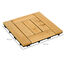 Outsunny Set de 27 Piezas Baldosas de Madera, , large indicador imagen numero 3