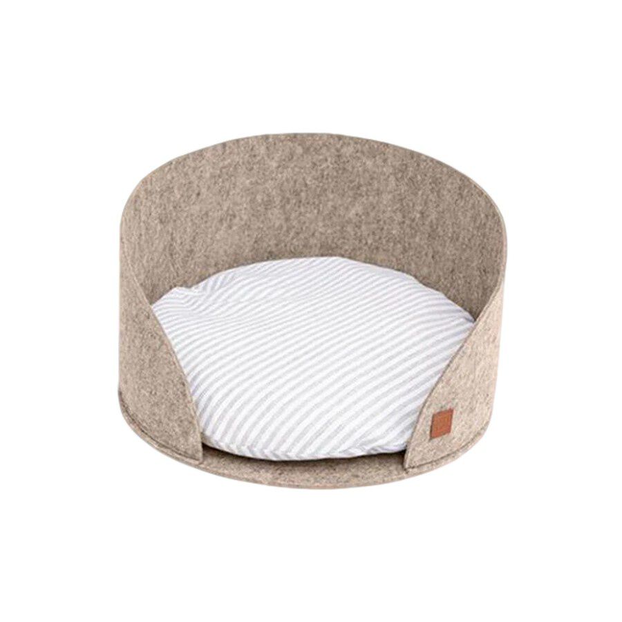 Pet and Co Cama De Lana Beis Luna para Gatos, , large Imagen numero 1