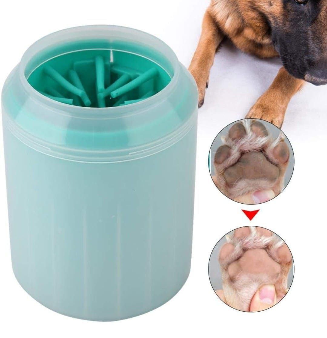 Komypets Limpiador de patas para mascotas color verde thumbnail