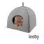 Leeby Iglú Antideslizante Gris para gatos, , large indicador imagen numero 2