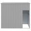 vidaXL Caseta perro corral acero galvanizado gris claro 214x1069x181cm, , large indicador imagen numero 16
