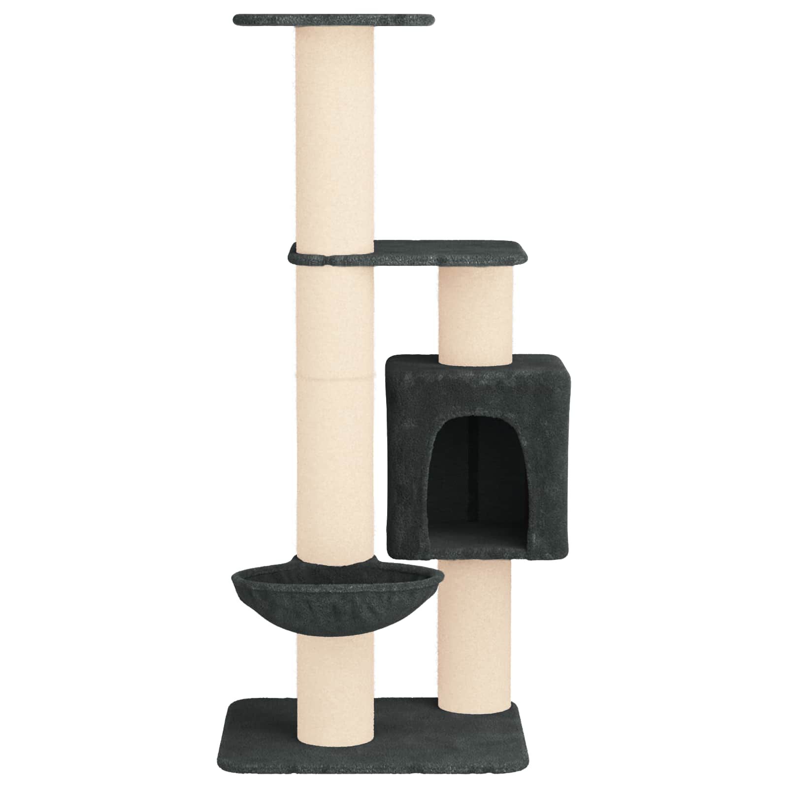 vidaXL &Aacute;rbol para gatos con postes de sisal &Aacute;rbol rascador Parque Condo, , large Imagen numero 5