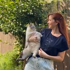 Camiseta de mujer Animal Totem jaguar gris, , large image number null