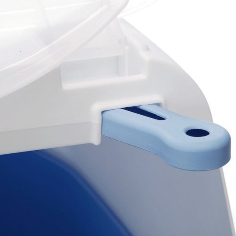 Caja de arena Cathy Easy Clean para gatos color Azul, , large image number null