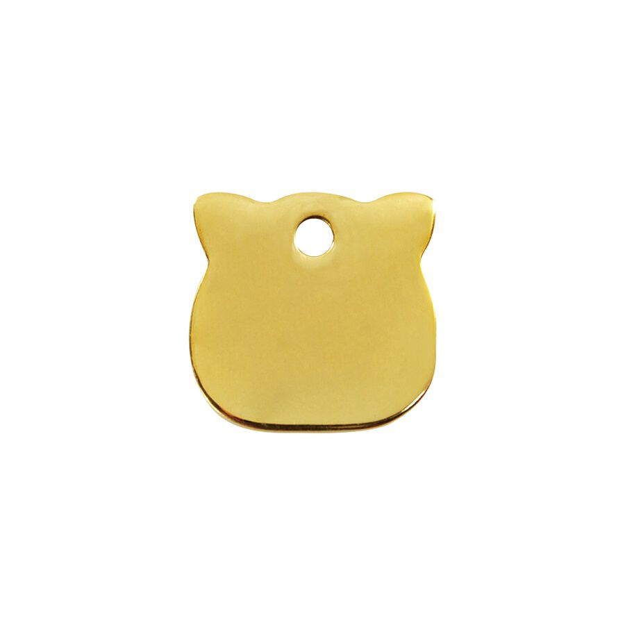 Placa identificativa Lat&oacute;n Gato   para gatos, , large Imagen numero 1
