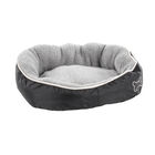 Flamingo Chips Rectángulo Gris cama cuna para perros, , large image number null
