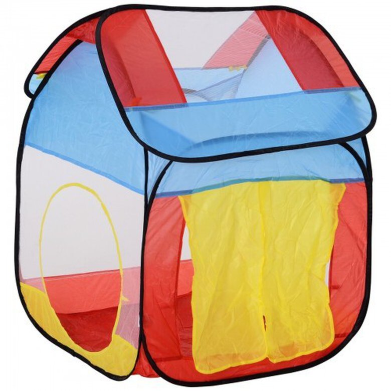 Tienda de campaña con tunel para tí y tu mascota color Multicolor, , large image number null