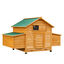 PawHut Gallinero grande de abeto Madera, , large indicador imagen numero 1