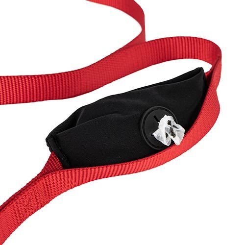 Correa nylon con portabolsitas el&aacute;stico CORREA PORTABOLSITAS ROJA - 2X120 CM, , large Imagen numero 4